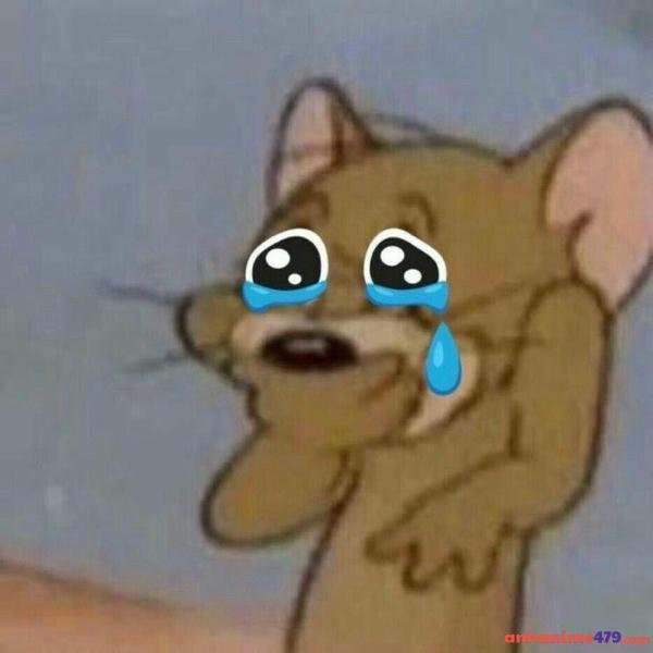 ảnh meme jerry khóc