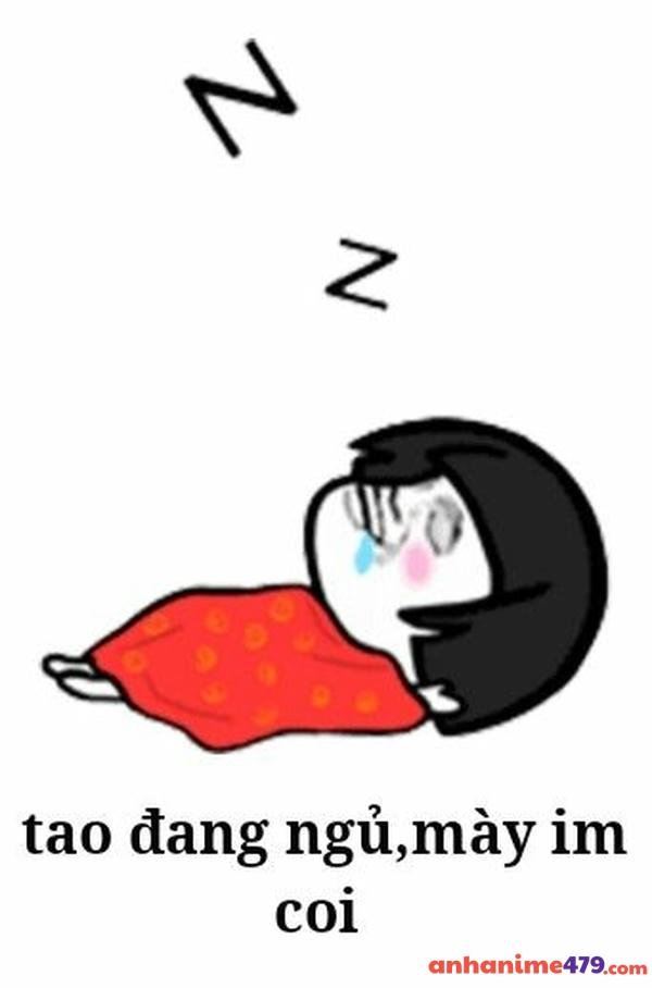 ảnh meme mất ngủ đáng yêu