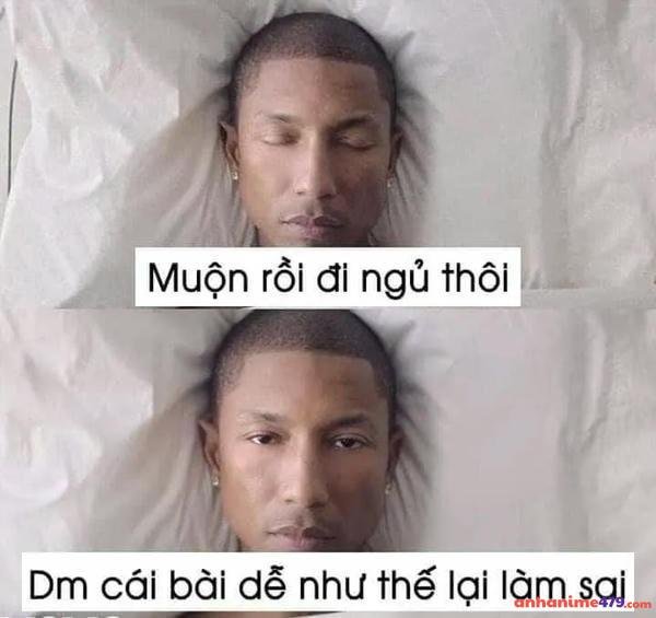 ảnh meme mới ngủ dậy nổi bật