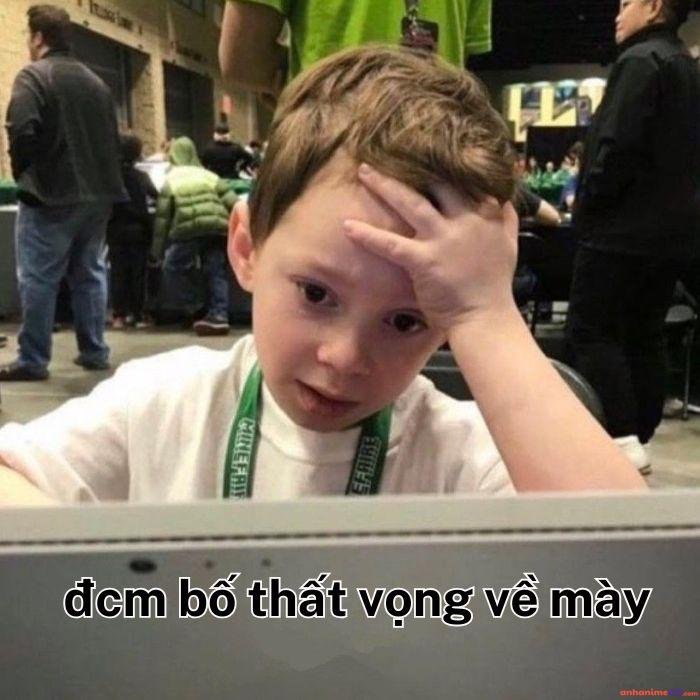 ảnh meme thất vọng siêu hài