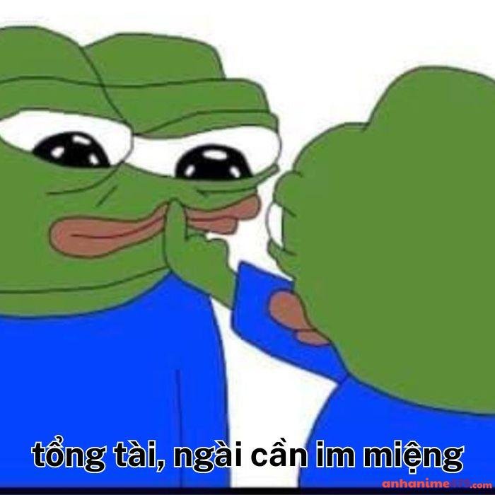 ảnh meme tổng tài chế ếch