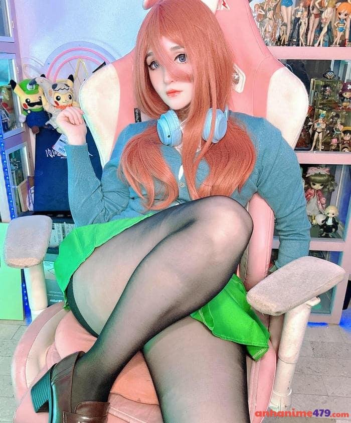 ảnh miku nakano cosplay 16