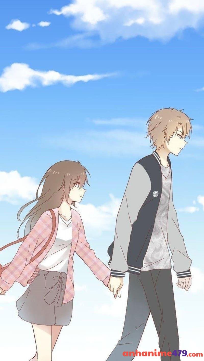 ảnh nắm tay anime cutee