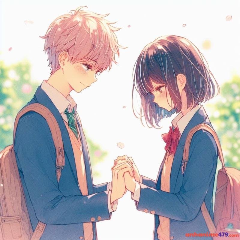 ảnh nắm tay anime nam nữ