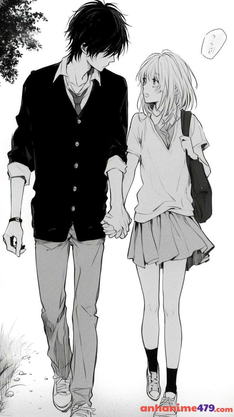 ảnh nắm tay anime truyện