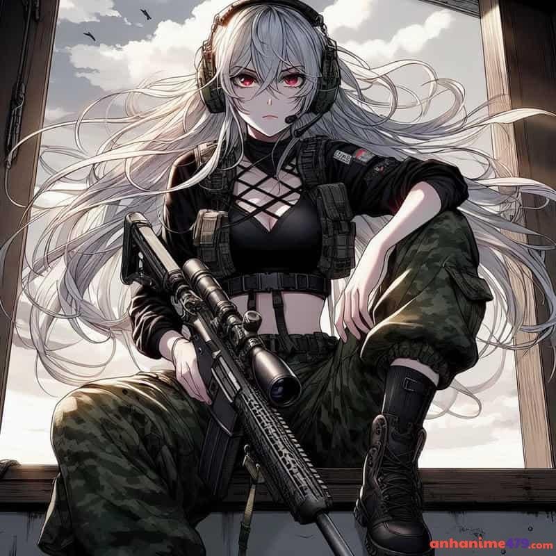 ảnh nền anime girl lạnh lùng cá tính