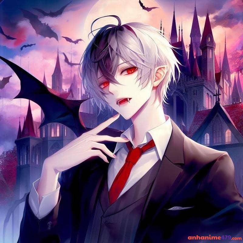 ảnh nền anime ma cà rồng
