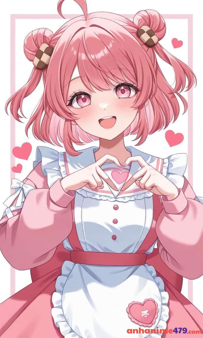 ảnh nền anime nữ tóc ngắn