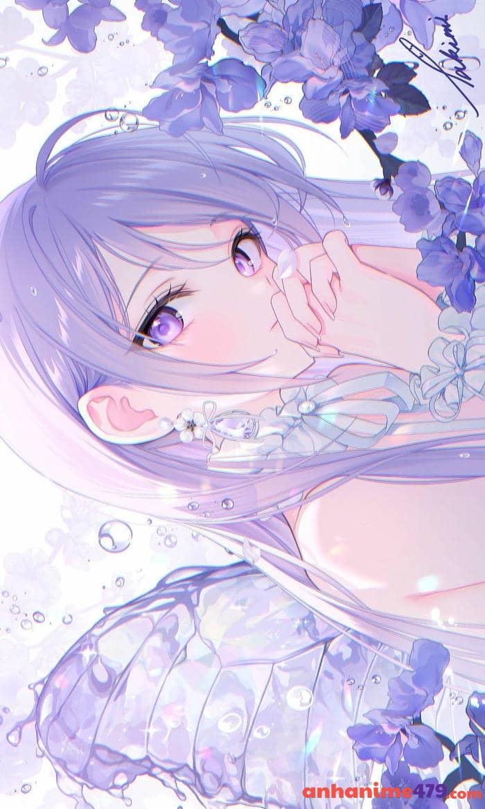 ảnh nhân vật tím