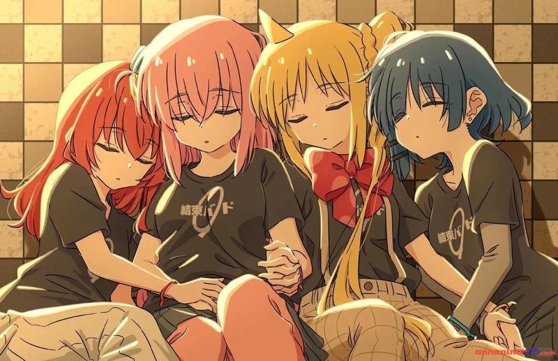 ảnh nhóm anime bạn bè thân thiết