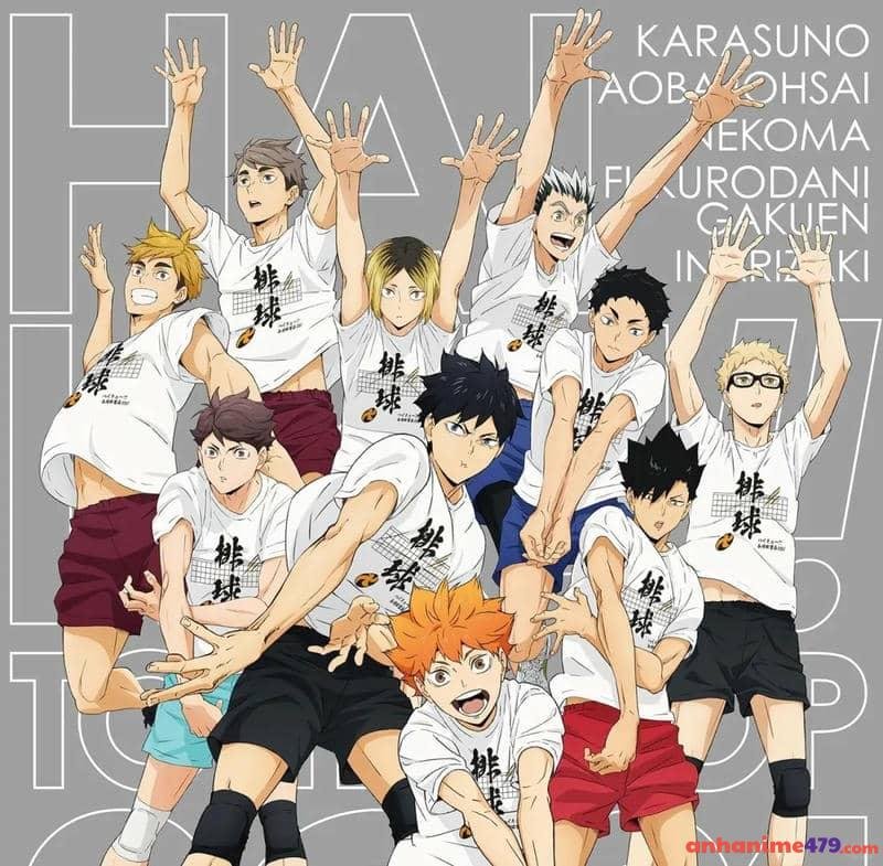 ảnh nhóm nhân vật anime