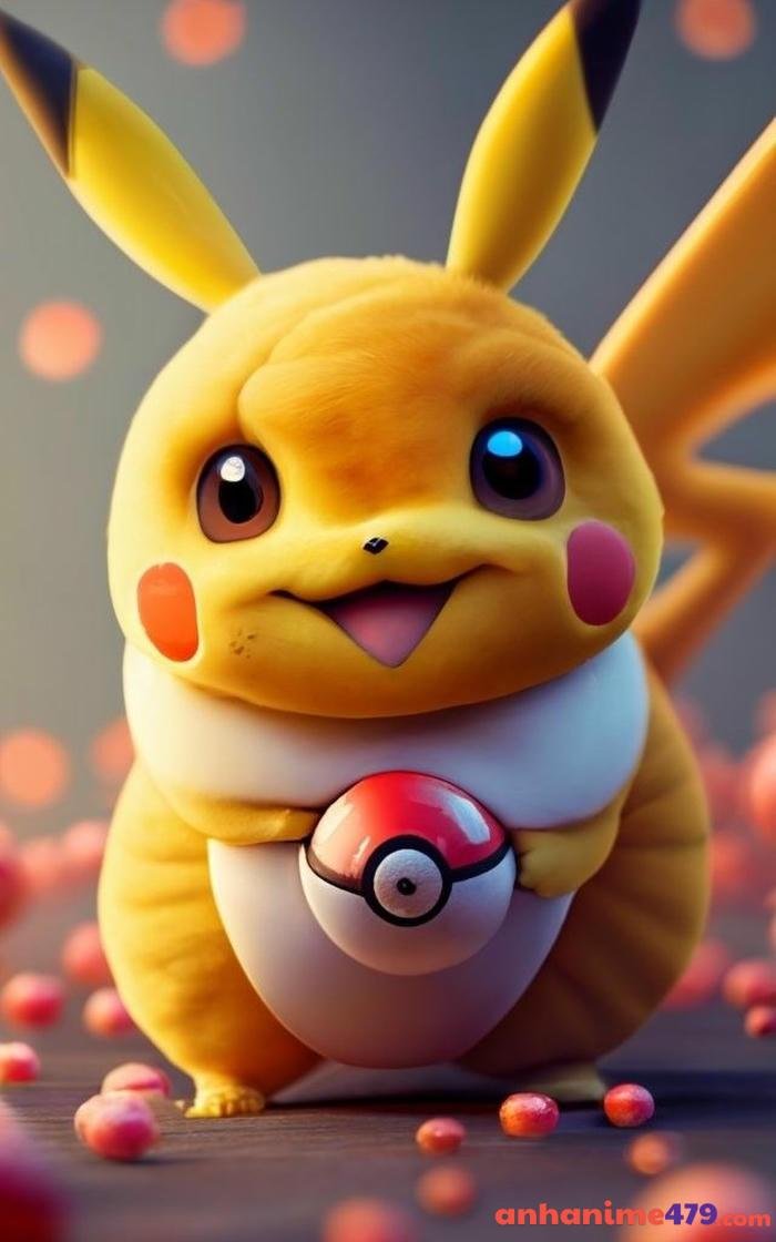 ảnh pikachu đội mũ
