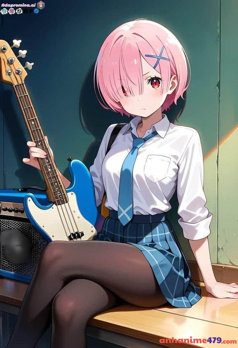 ảnh ram Re Zero cute yêu