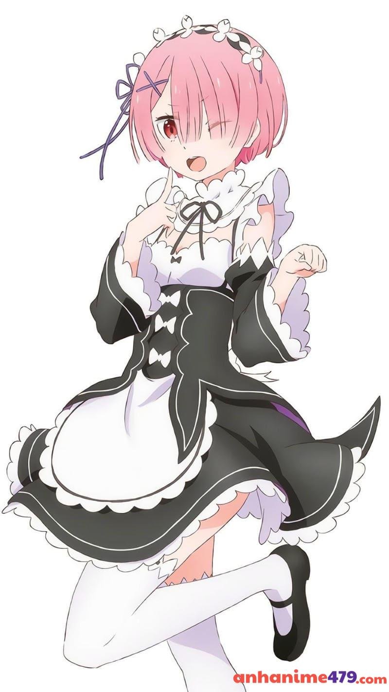 ảnh ram Re Zero dang yêu
