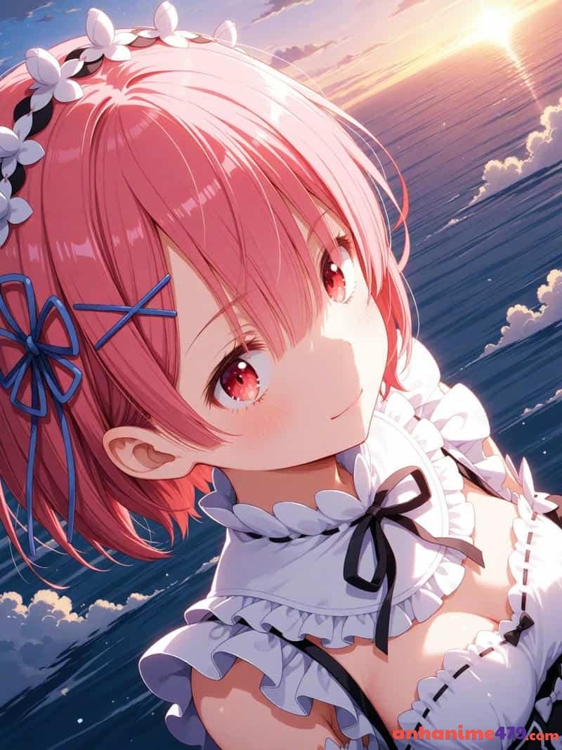 ảnh ram Re Zero đẹpp