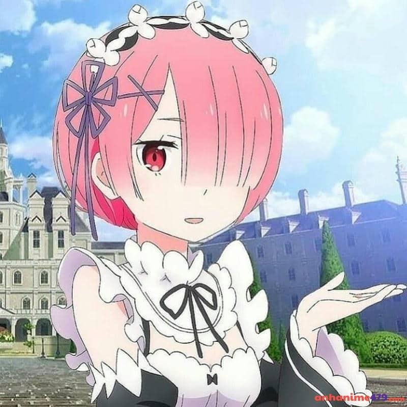 ảnh ram Re Zero hầu gái