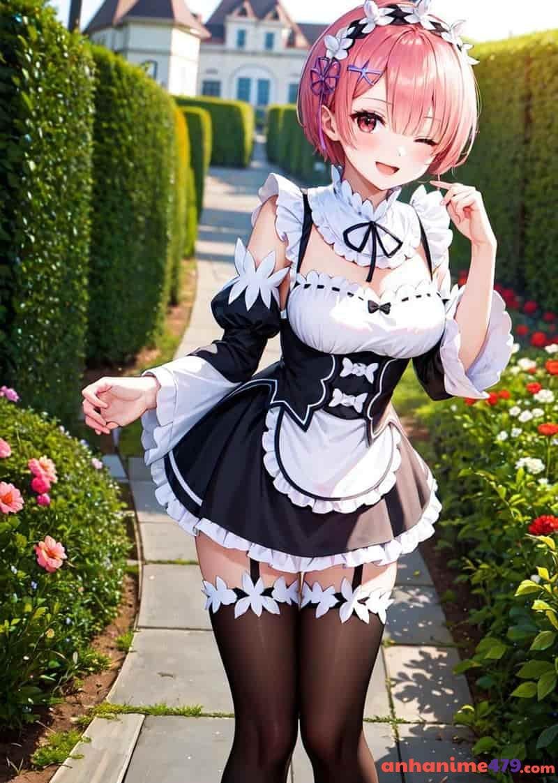 ảnh ram Re Zero iuu