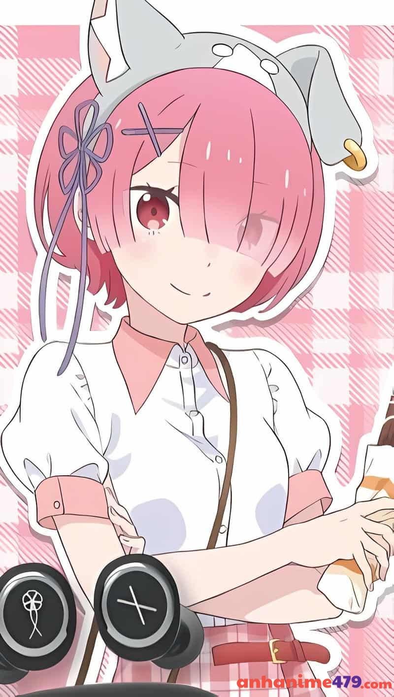ảnh ram Re Zero tranh