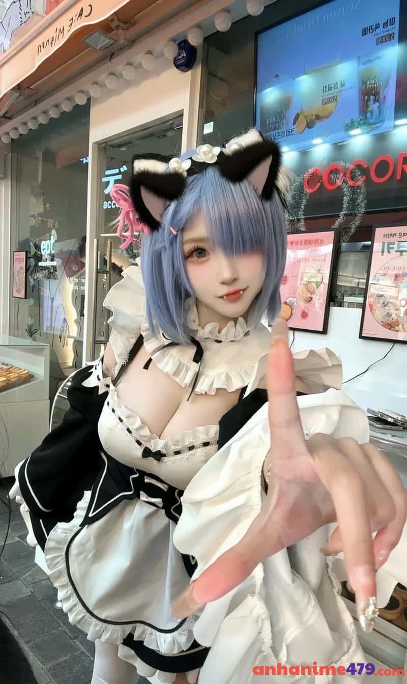 ảnh rem cosplay 1