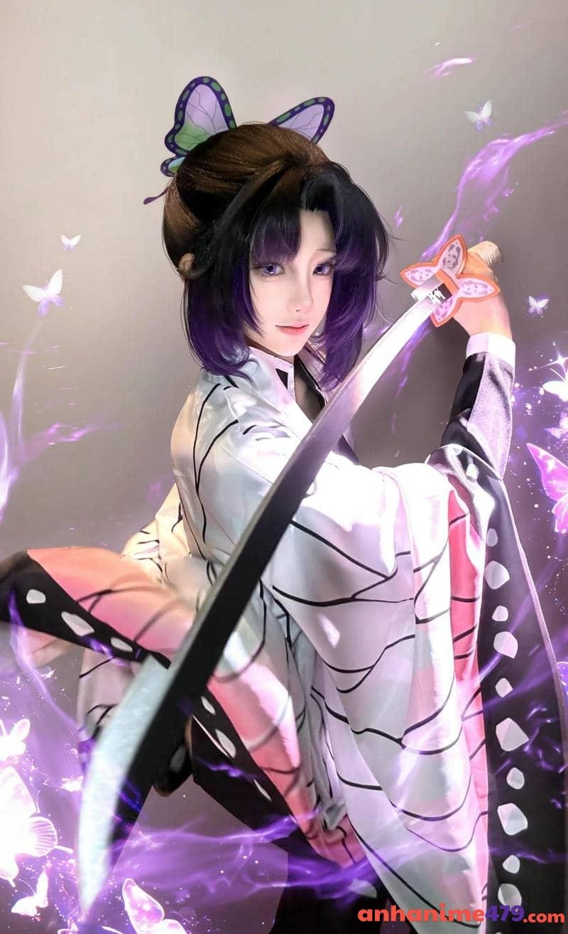 ảnh shinobu cosplay ướm