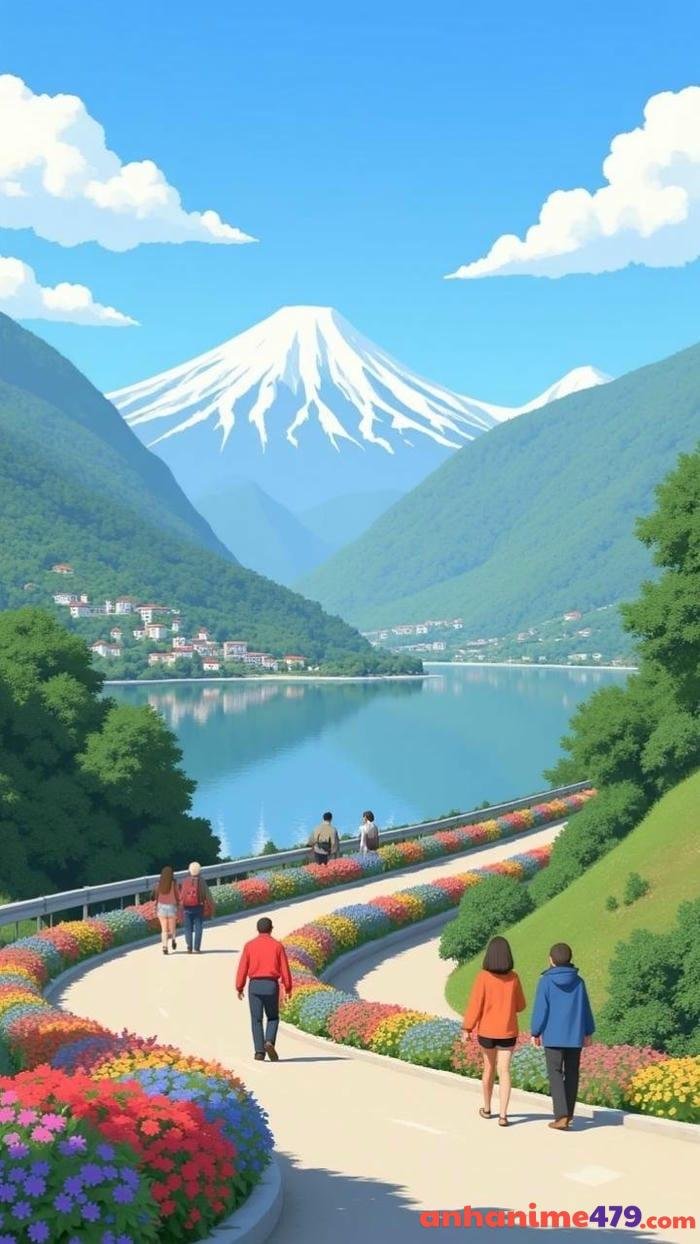 ảnh thiên nhiên anime 4k