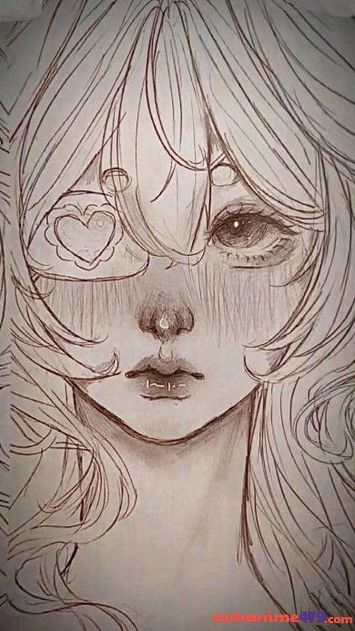 ảnh vẽ anime chi tiết