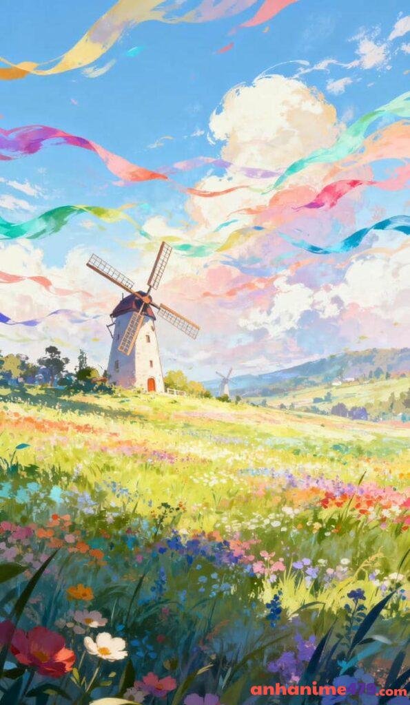 anime 4k cảnh biển lãng mạn