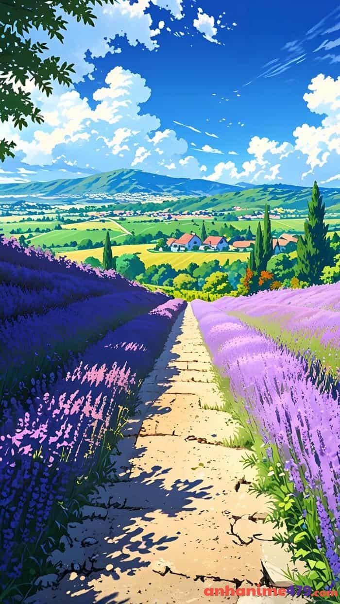 anime 4k phong cảnh