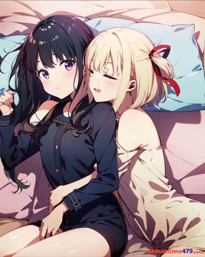 anime bách hợp vẽ