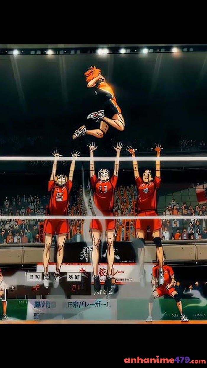 anime bóng chuyền bạn bè
