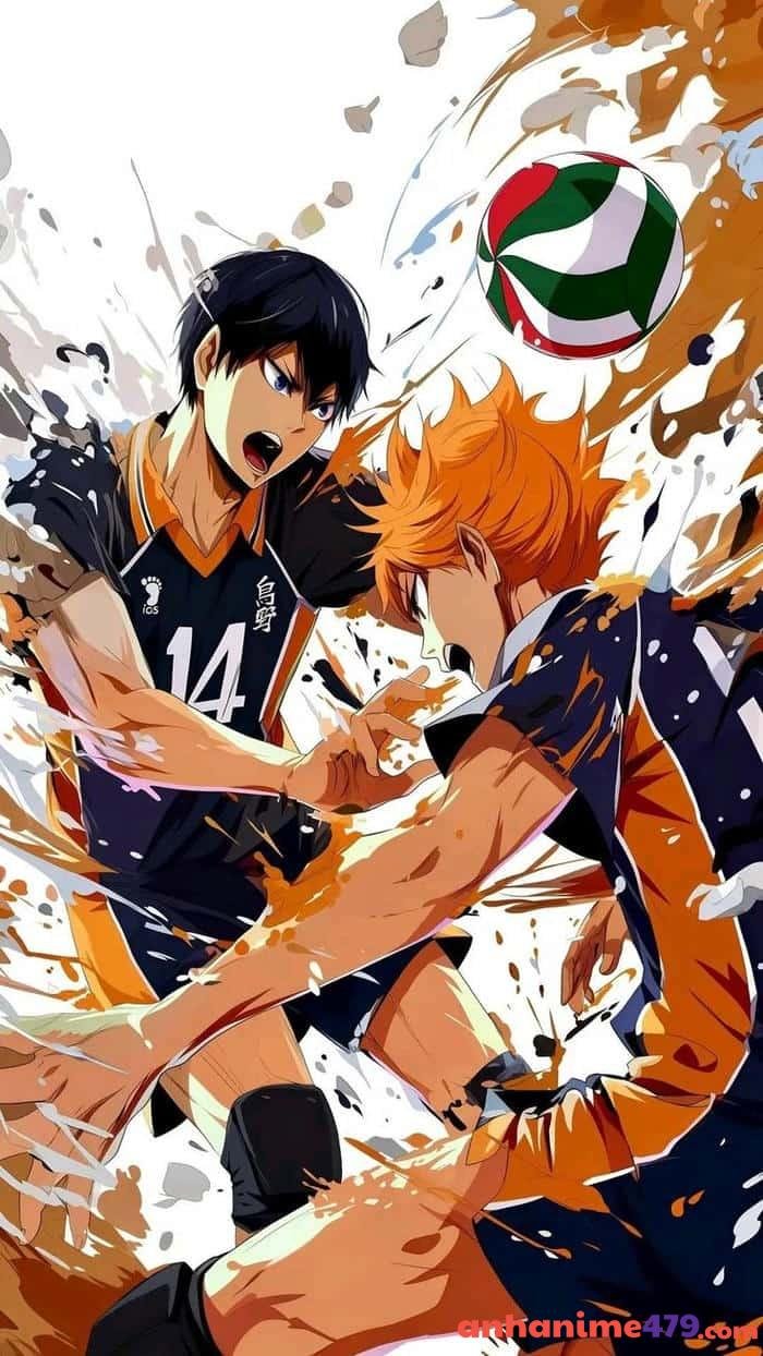 anime bóng chuyền hành động