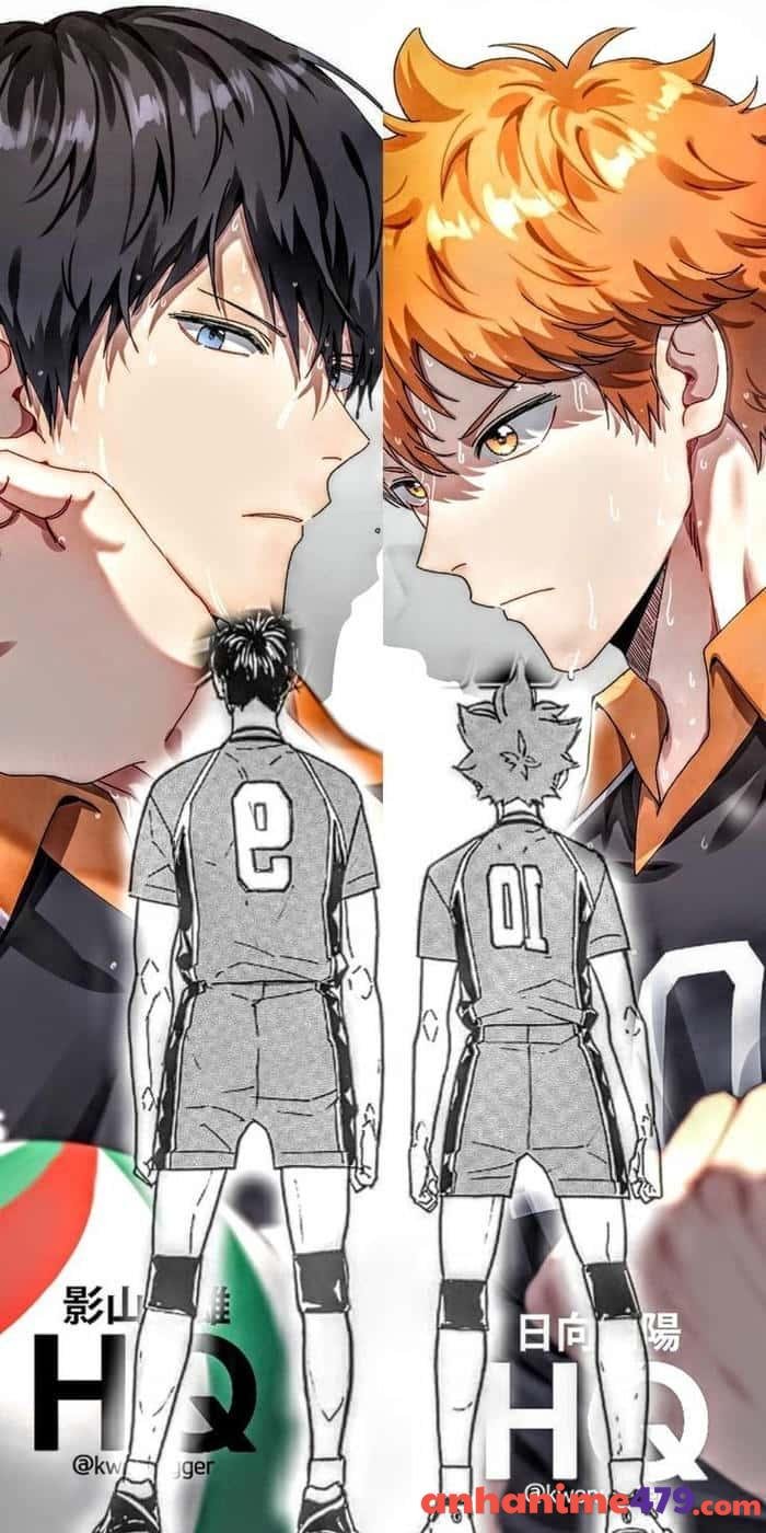 anime bóng chuyền phong cách