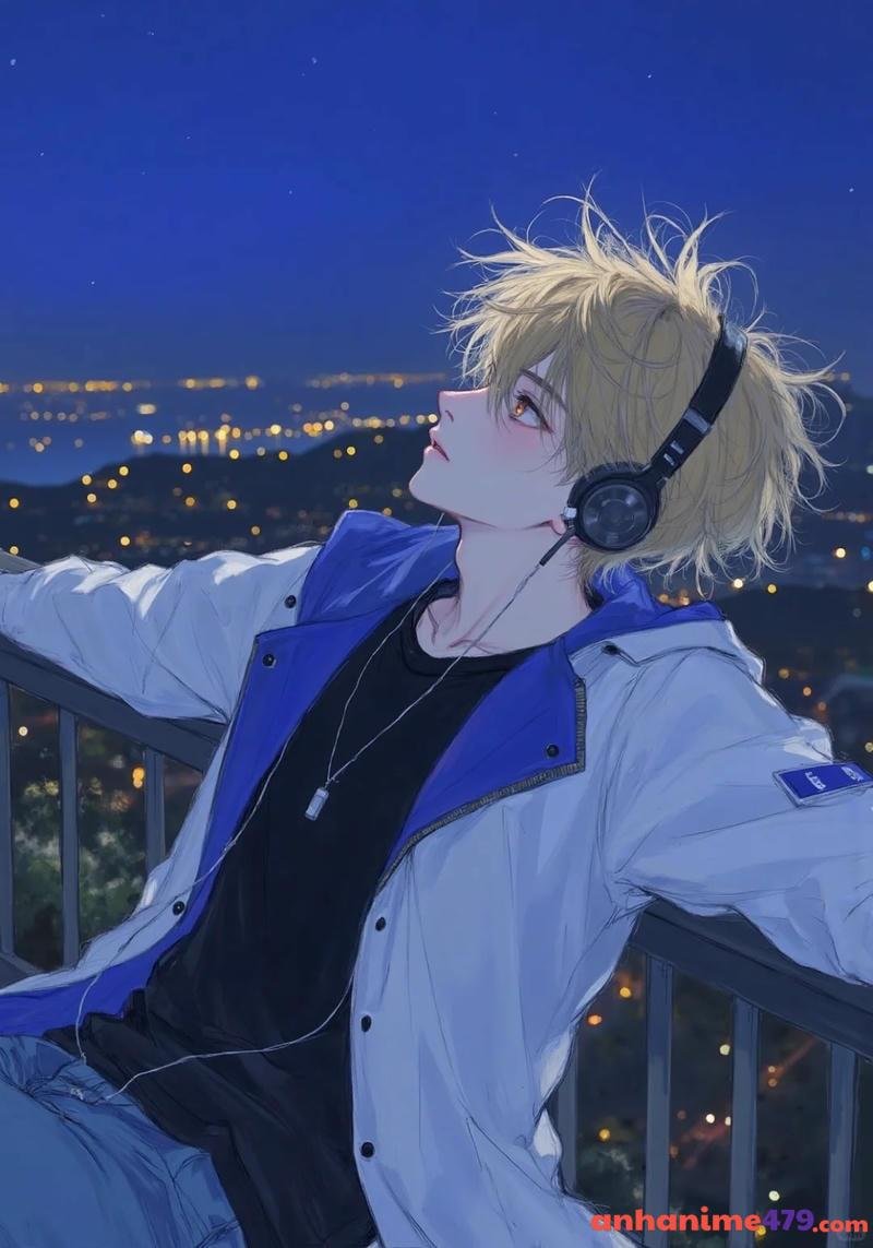 anime boy buồn cô đơn