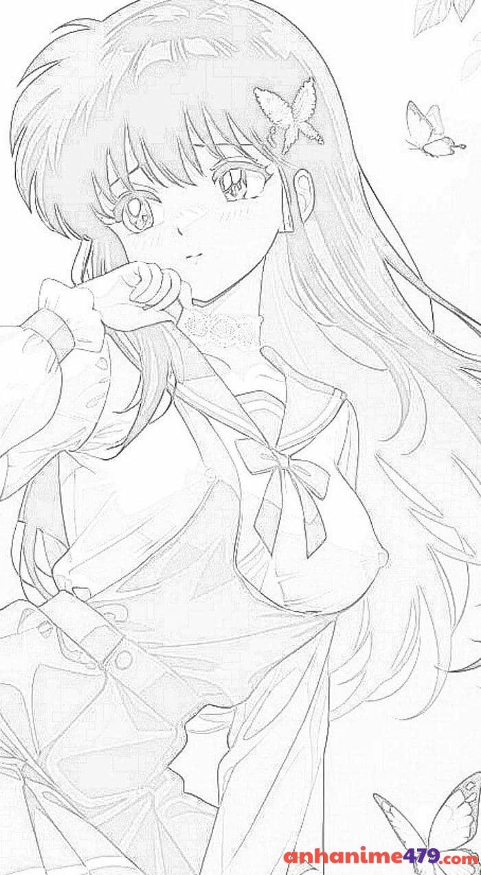 anime buồn không màu