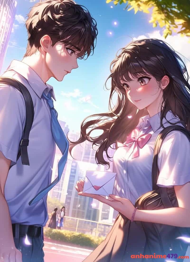 anime cặp đôi tỏ tình