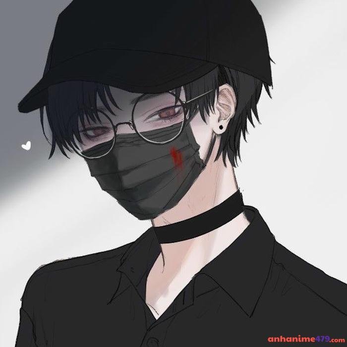 anime che mặt đeo khăn