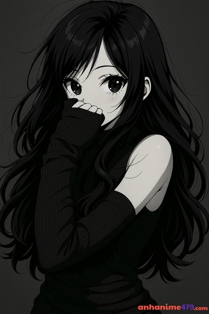 anime che mặt đẹp buồn