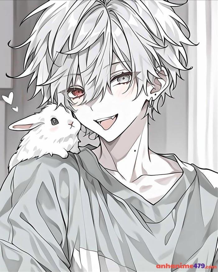 anime cute nam dễ thương ghê