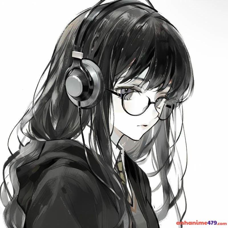 anime đeo kính ảnh