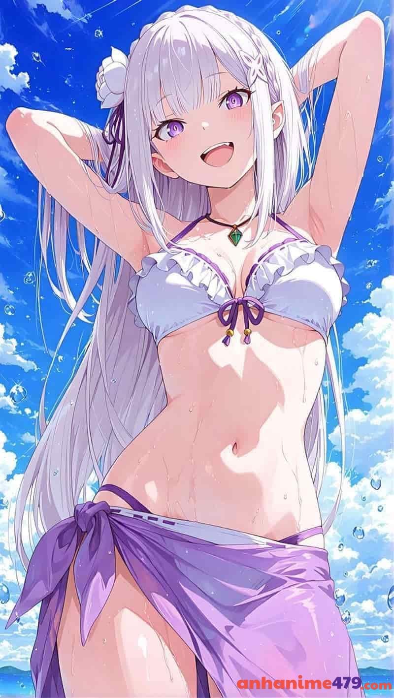 anime gái mặc bikini