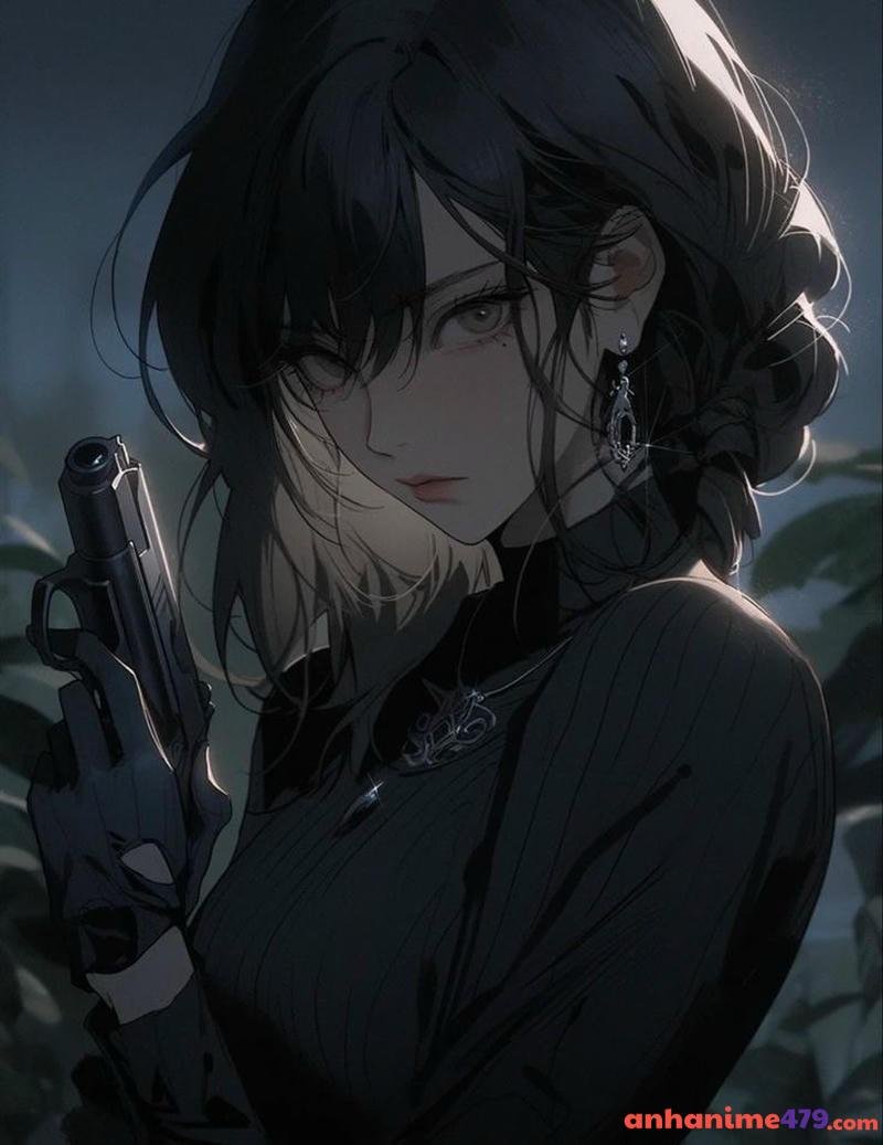 anime girl cá tính hình