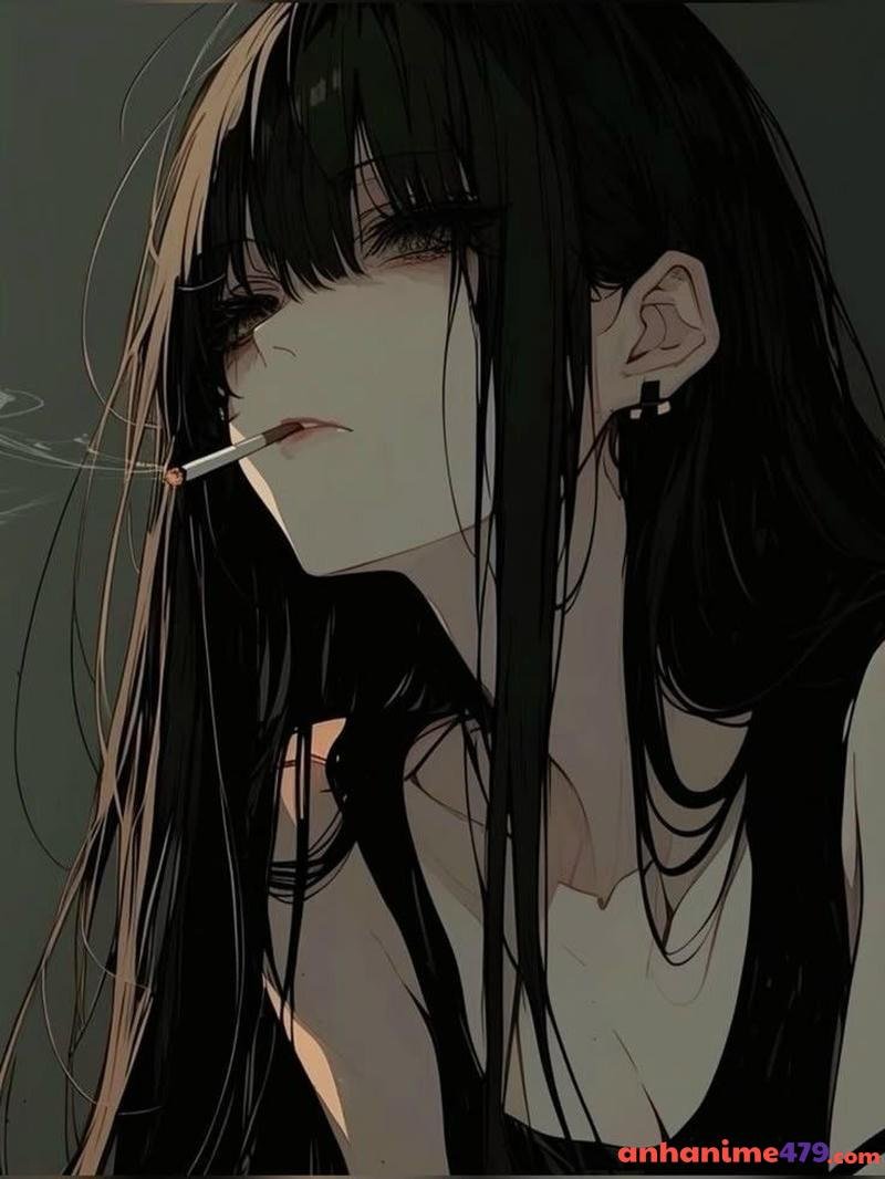 anime girl cá tính ngầu