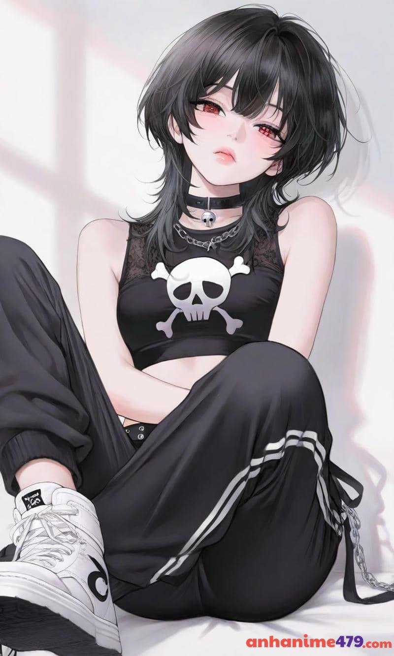 anime girl lạnh lùng cá tính chất
