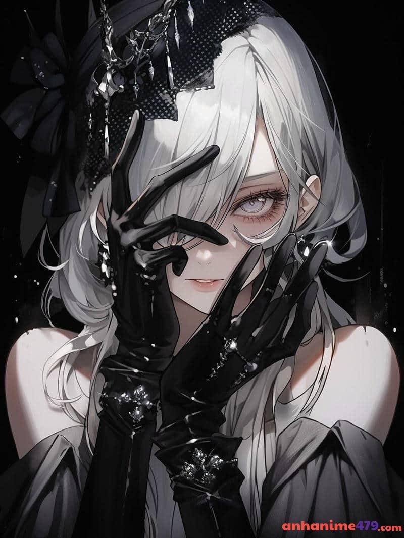 anime girl lạnh lùng cá tính hình nền