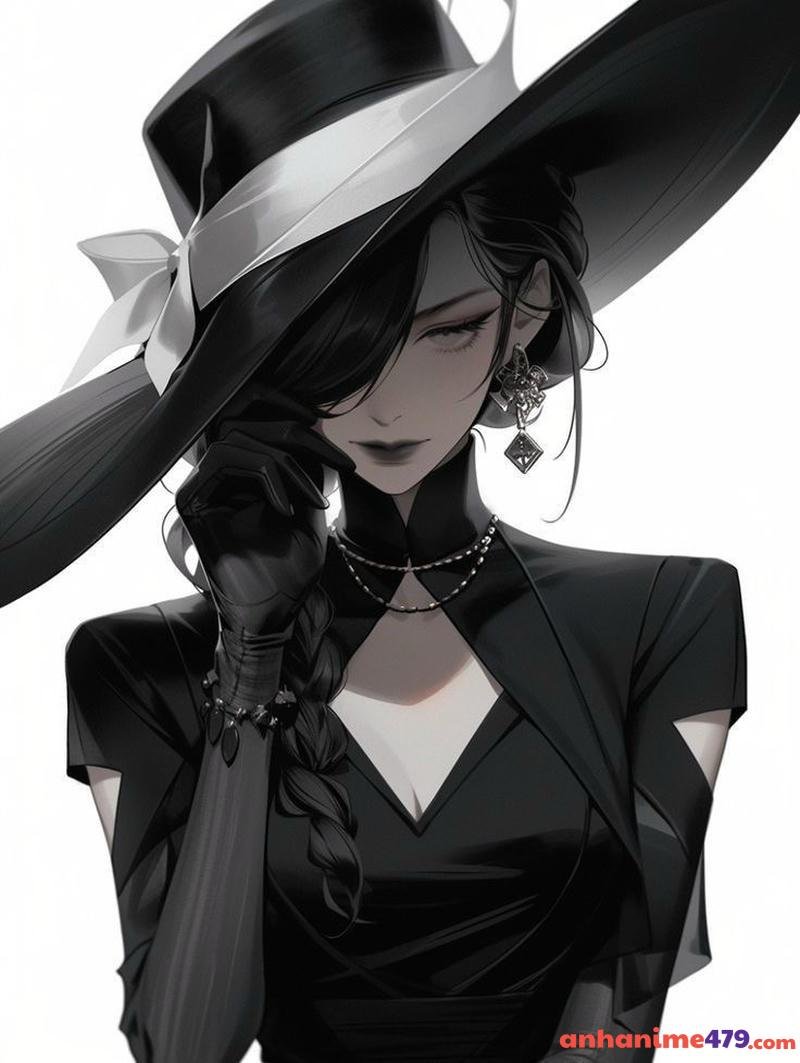 anime girl lạnh lùng cá tính lực