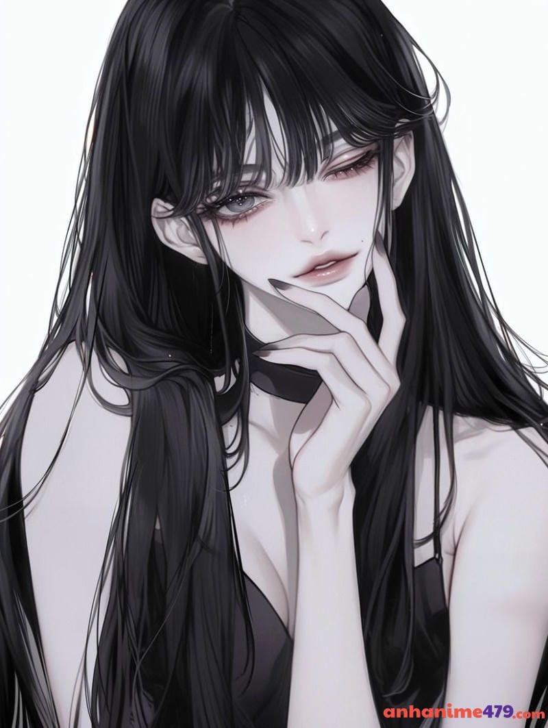 anime girl lạnh lùng cá tính ngầu