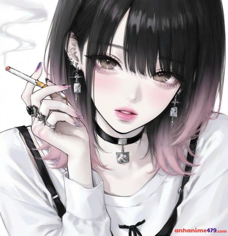 anime girl lạnh lùng cá tính