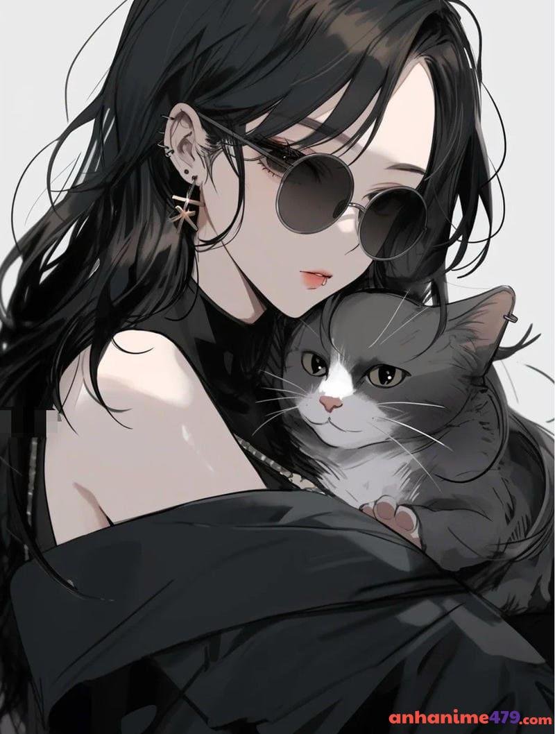 anime girl lạnh lùng chất