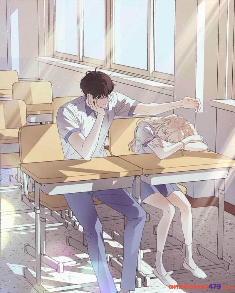 anime học sinh cute