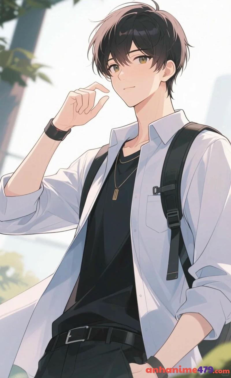 anime học sinh nam lạnh lùng